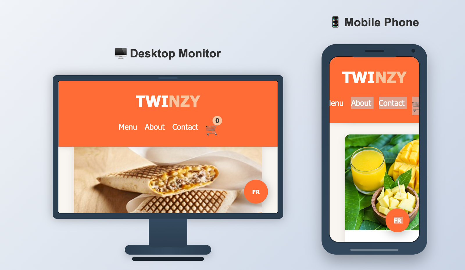 Twinzy.ma - Food Delivery Website