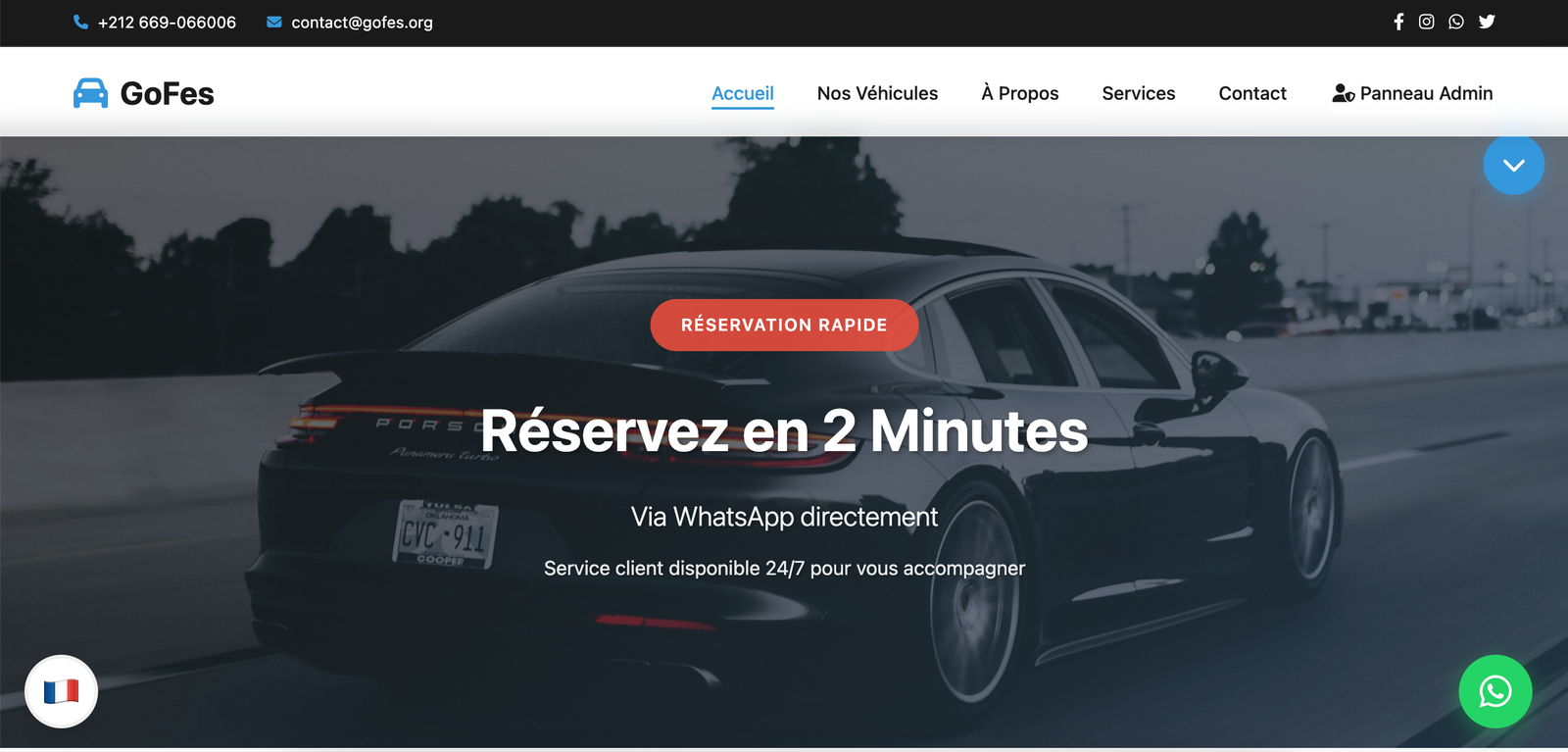 GoFes - Car Rental Booking Platform