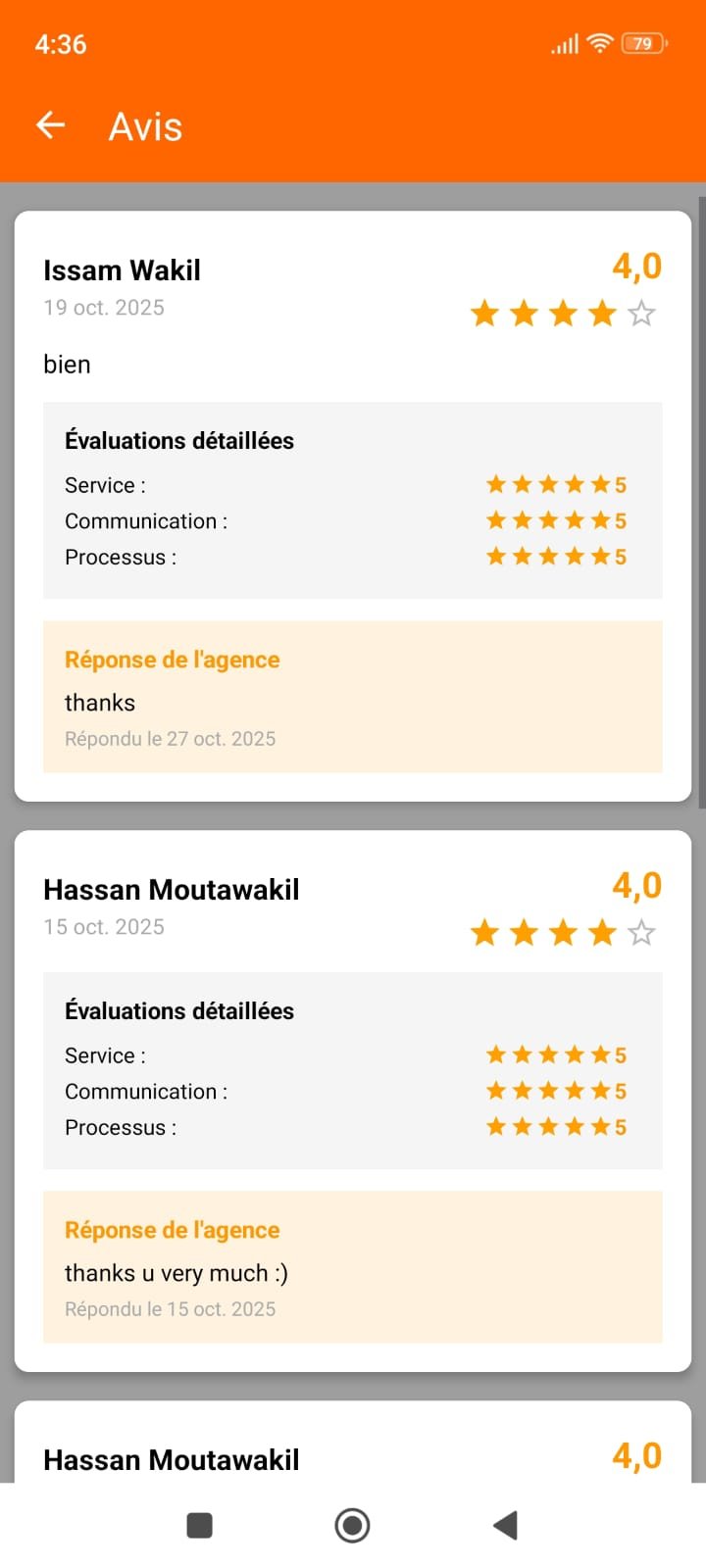 QL Agences - Agency Management App