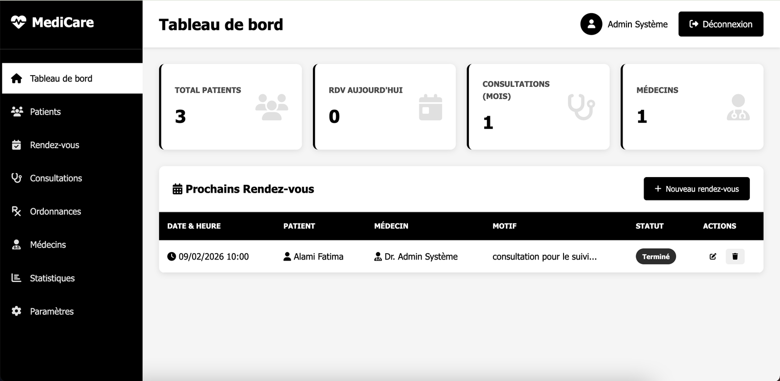 Medical System - Doctor Management Platform