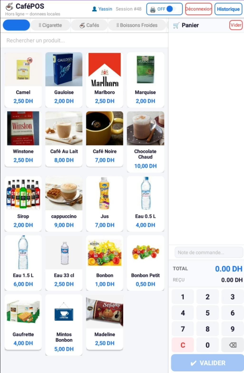 POS System - Point of Sale & Barcode Management