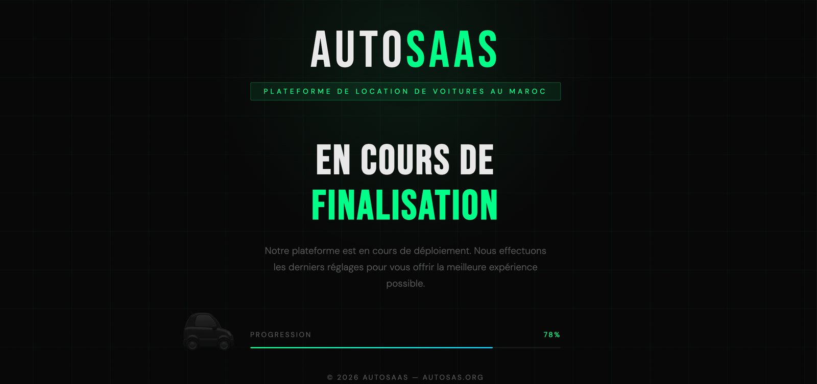 AutoSaaS - Smart Car Rental Platform