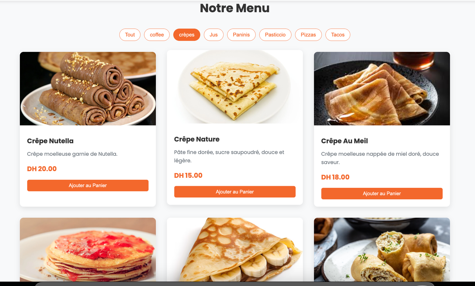 Twinzy.ma - Food Delivery Website