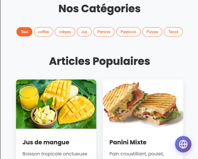 Twinzy.ma - Food Delivery Website